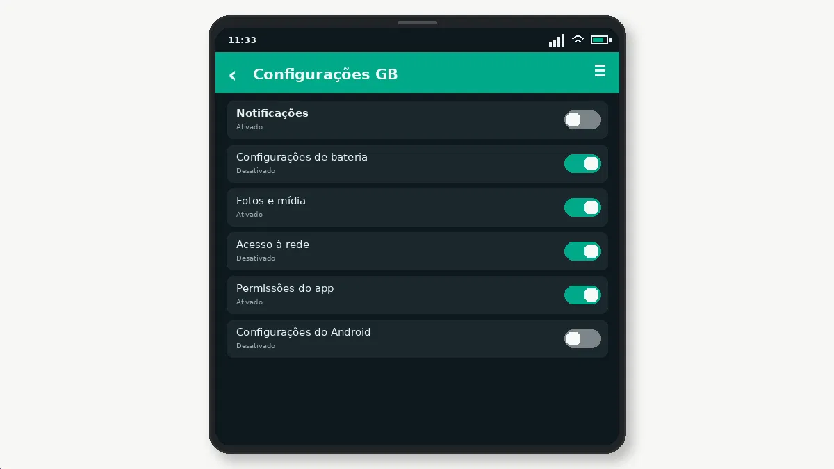 O que fazer se não funcionar — captura de tela 3