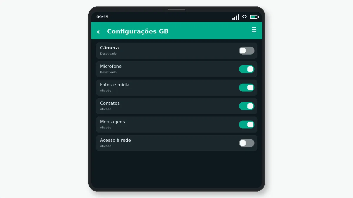 Antes de começar — captura de tela 1