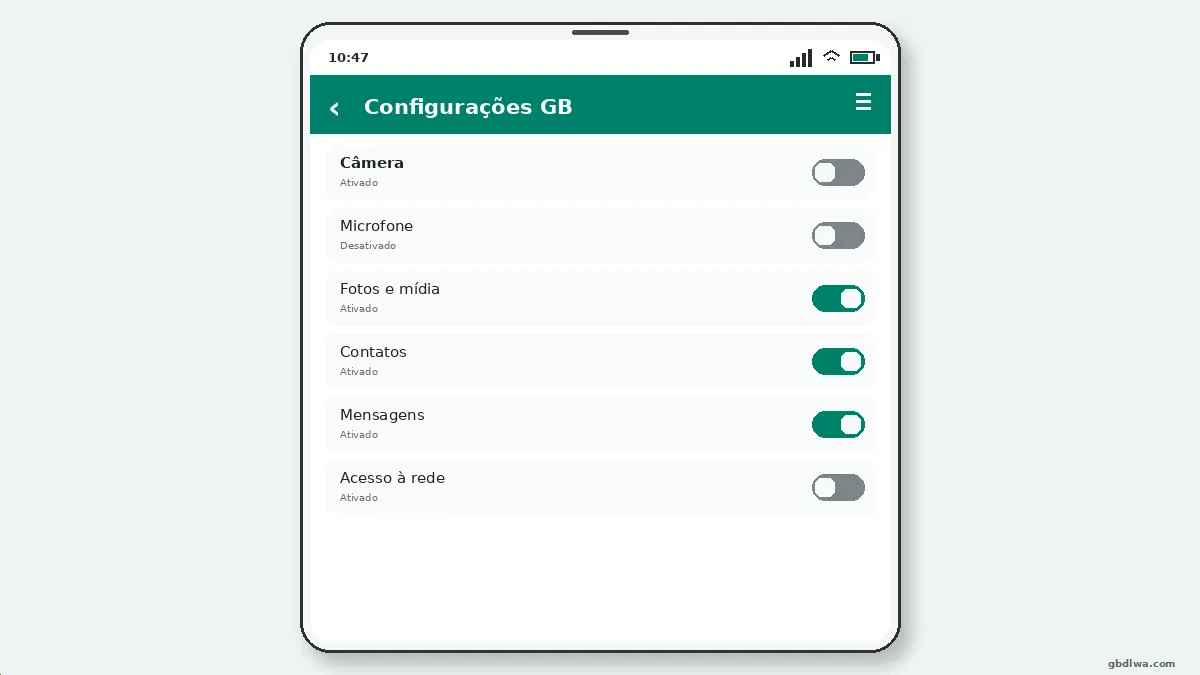 Antes de começar — captura de tela 1