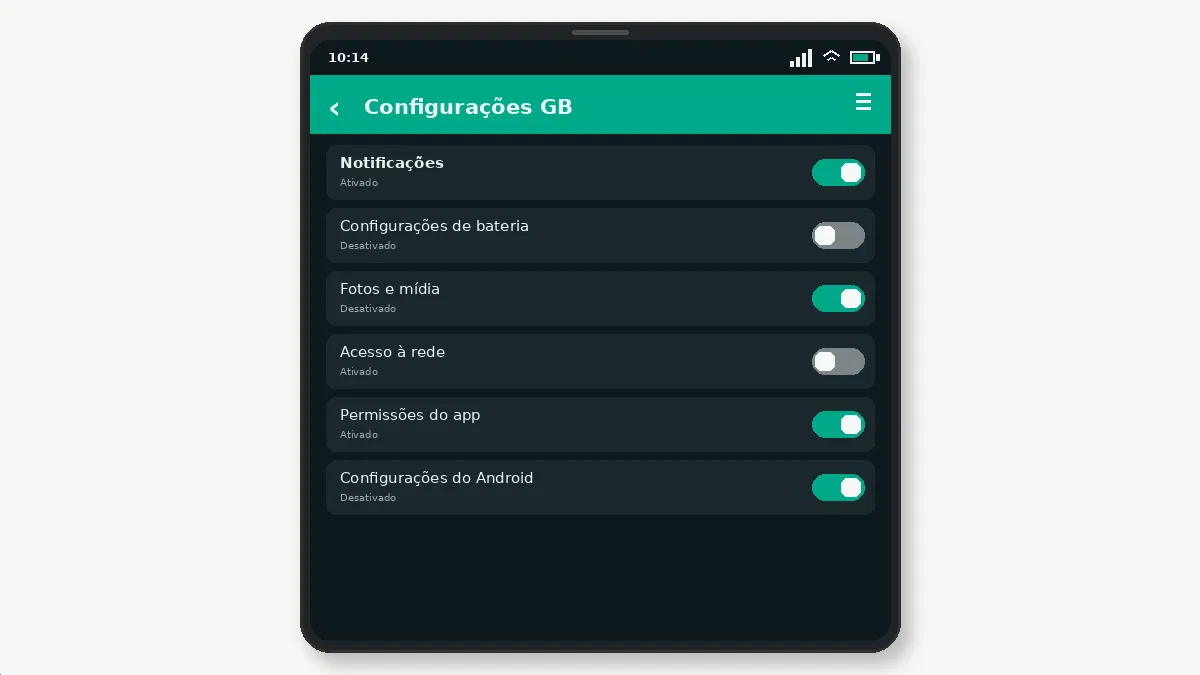 GB WhatsApp em Celulares Xiaomi e Redmi — captura de tela