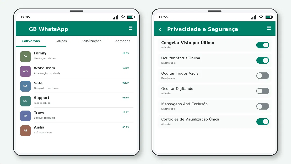 Riscos de Privacidade do GB WhatsApp que Você Deve Entender — captura de tela