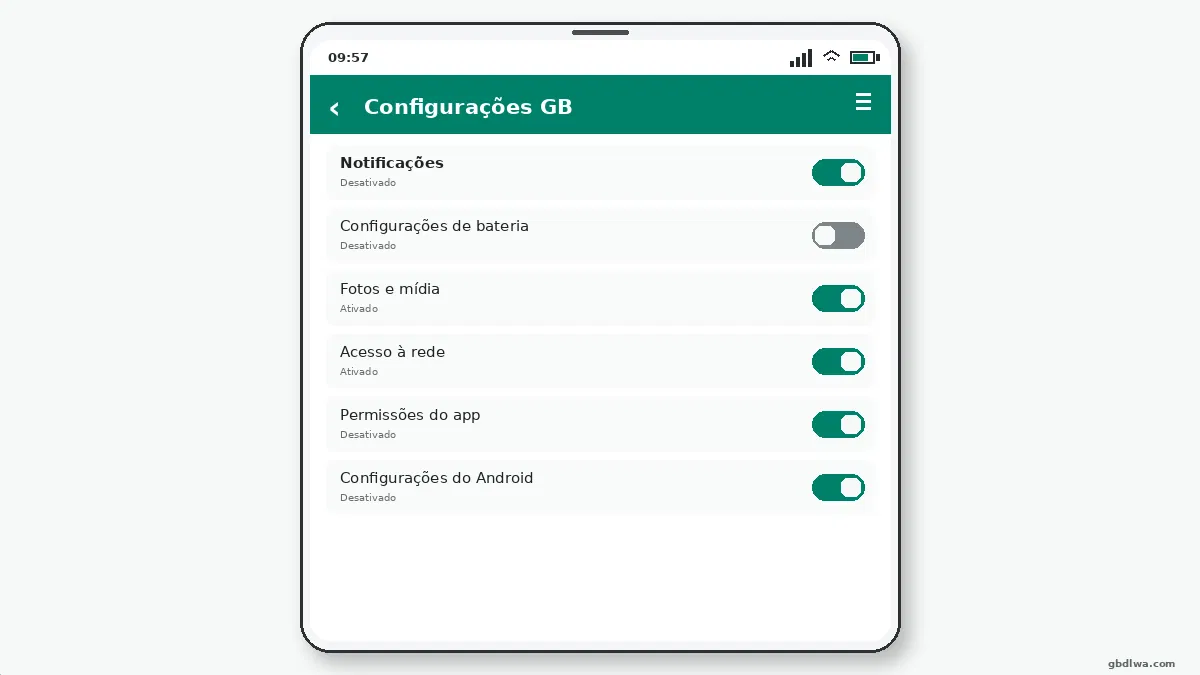 Antes de começar — captura de tela 1