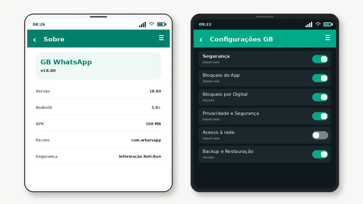 Como se Recuperar Após um Banimento da Conta no GB WhatsApp — captura de tela