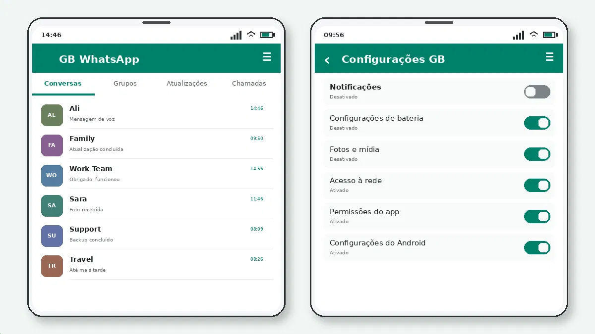 O que verificar — captura de tela 2