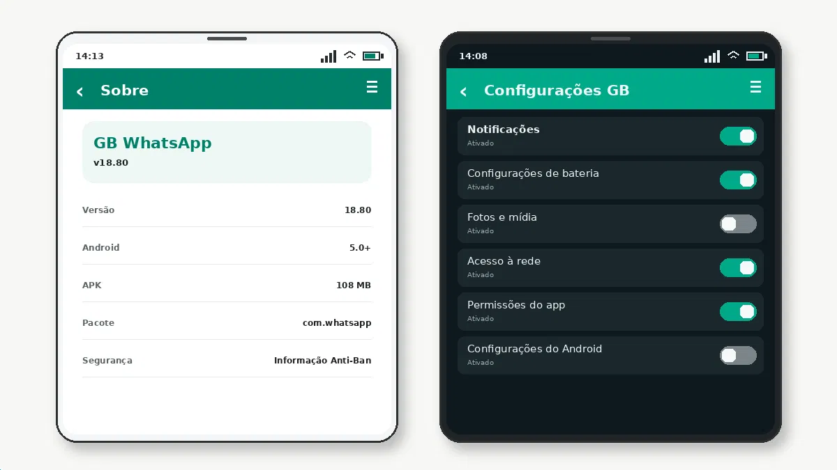 Antes de começar — captura de tela 1