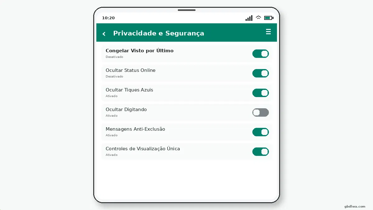 Group Privacidade — captura de tela 5